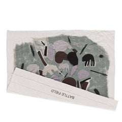 Battle Field Hand-Painted Quilt