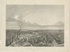 Battle of Montmirail, February 11, 1814 - Iconic Napoleonic War Engraving