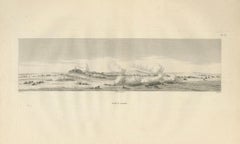 Battle of Samannoud, Denon in Egypt, Napoleon Egypt Campaign Engraving, 1802