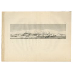 Bataille de Samannoud, Denon en Égypte, gravure de la campagne d
Égypte de Napoléon, 1802