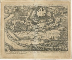 Schlacht bei Wimpfen, 1622: Kupferstich von Matthäus Merian (ca. 1645)