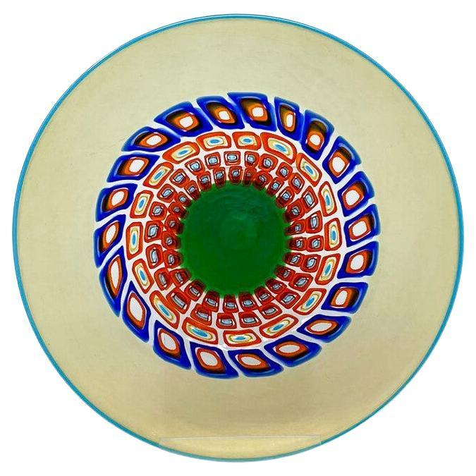 Battuto Plate by La Murrina, Italy, 1960s For Sale