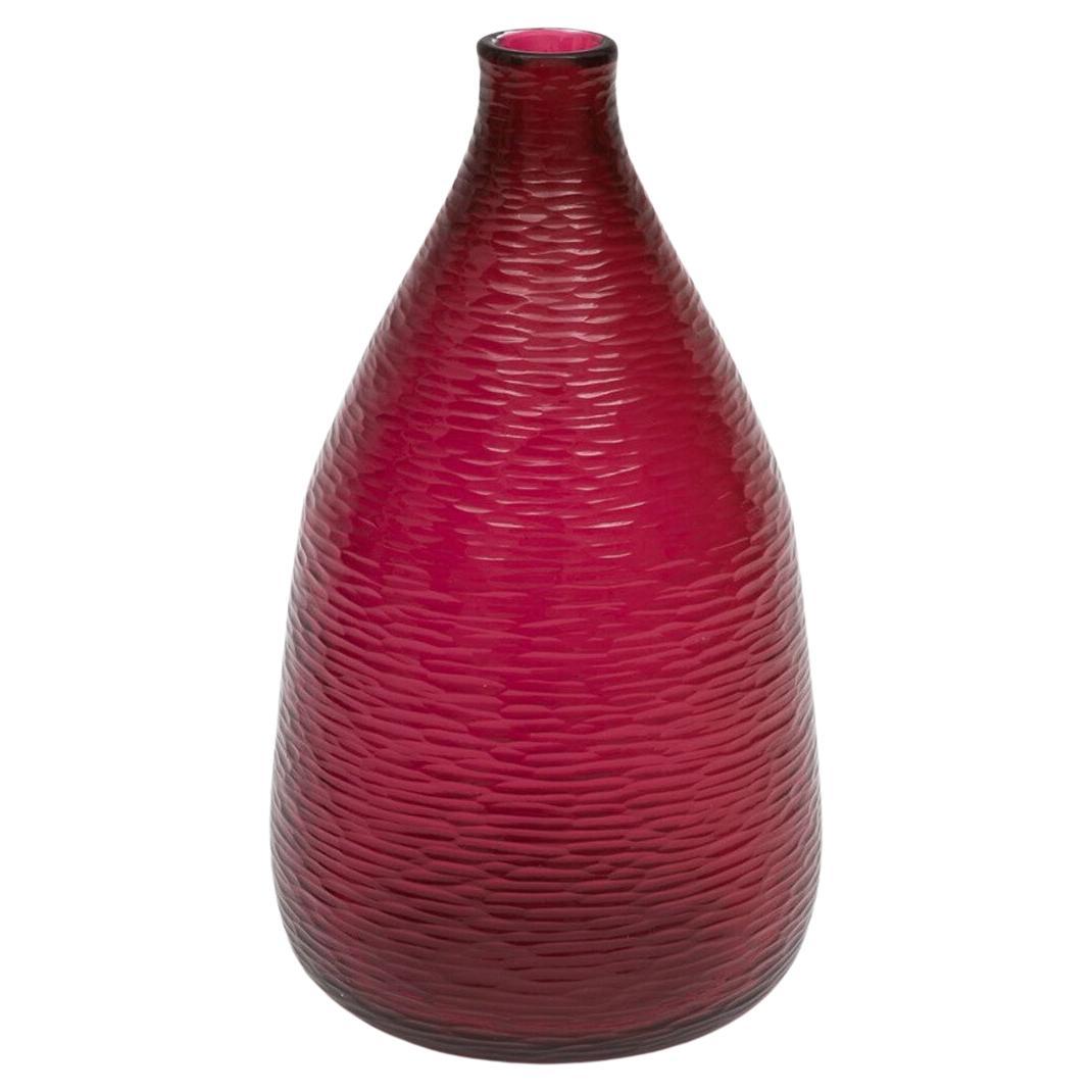 "Battuto" vase by Carlo Scarpa for Venini, 1940, Italy
