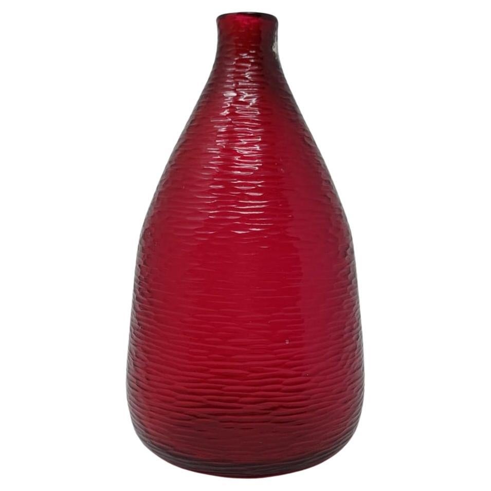 "Battuto" Vase by Carlo Scarpa for Venini For Sale