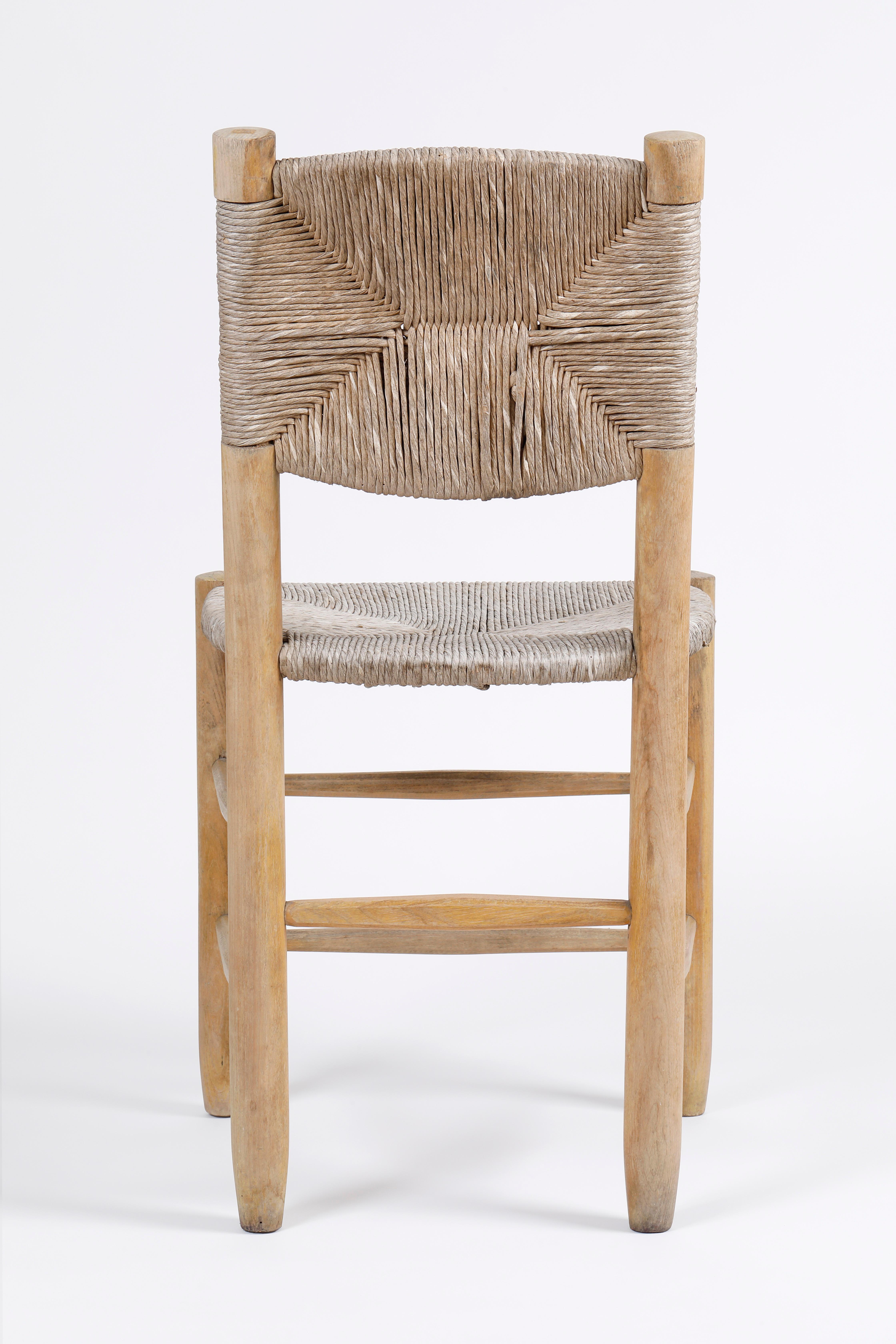 Bauche chair by Charlotte Perriand, France, 1950s In Good Condition In TOURS, FR