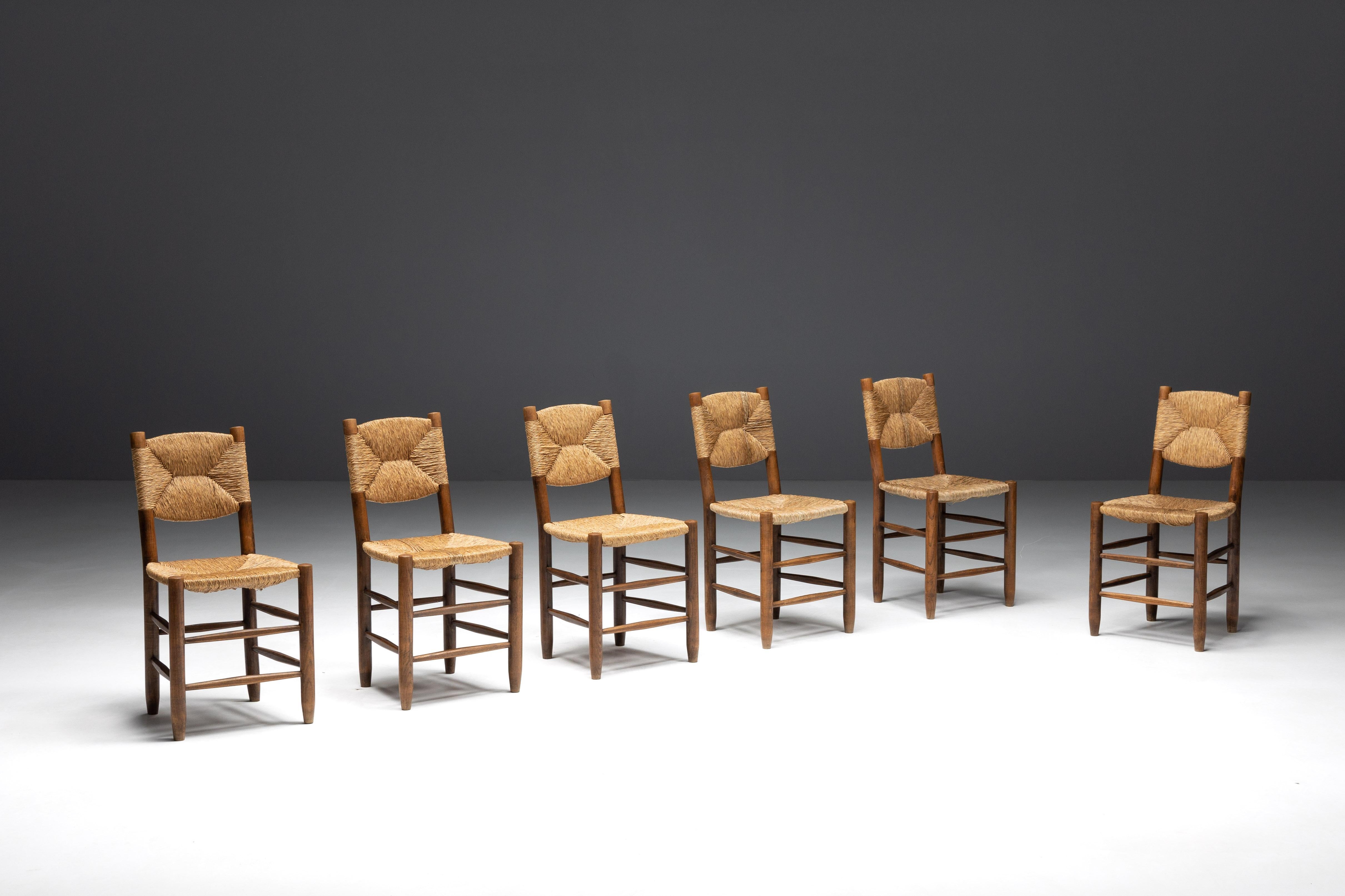 Mid-Century Modern Chaises de salle à manger 
