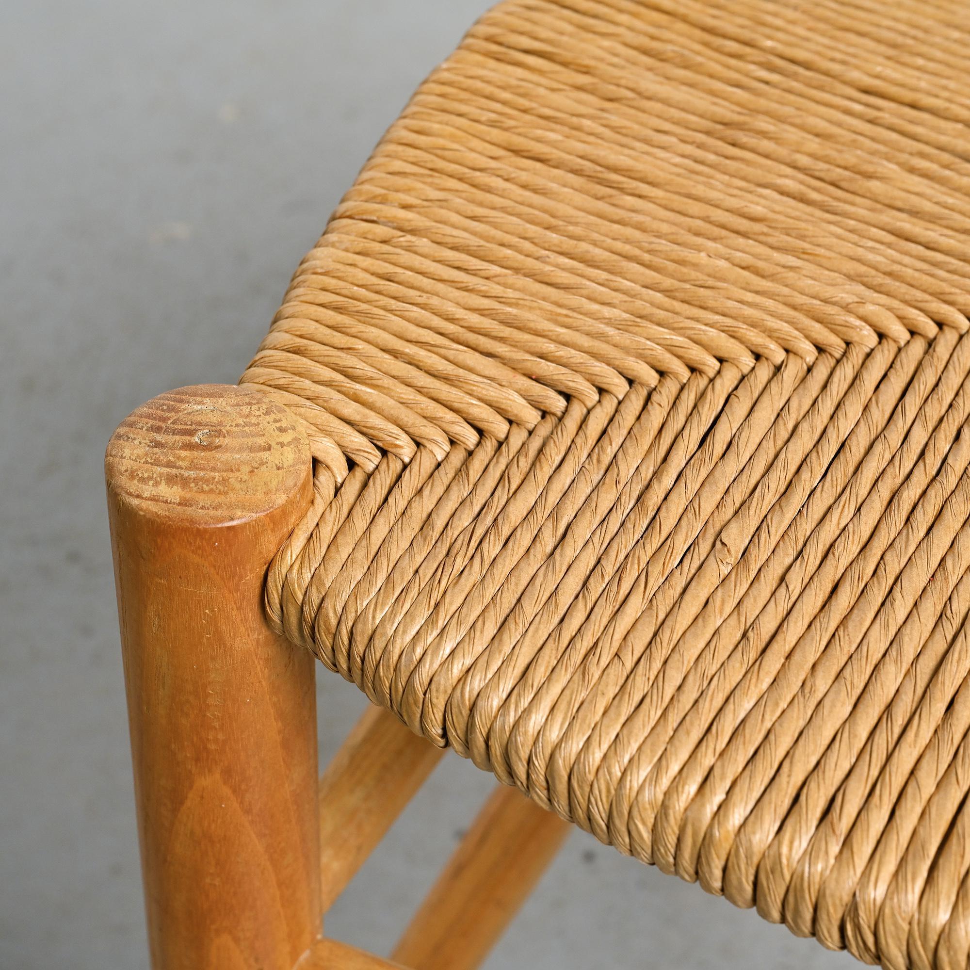 Taburete Bauche de Charlotte Perriand, hacia 1950 en venta 3