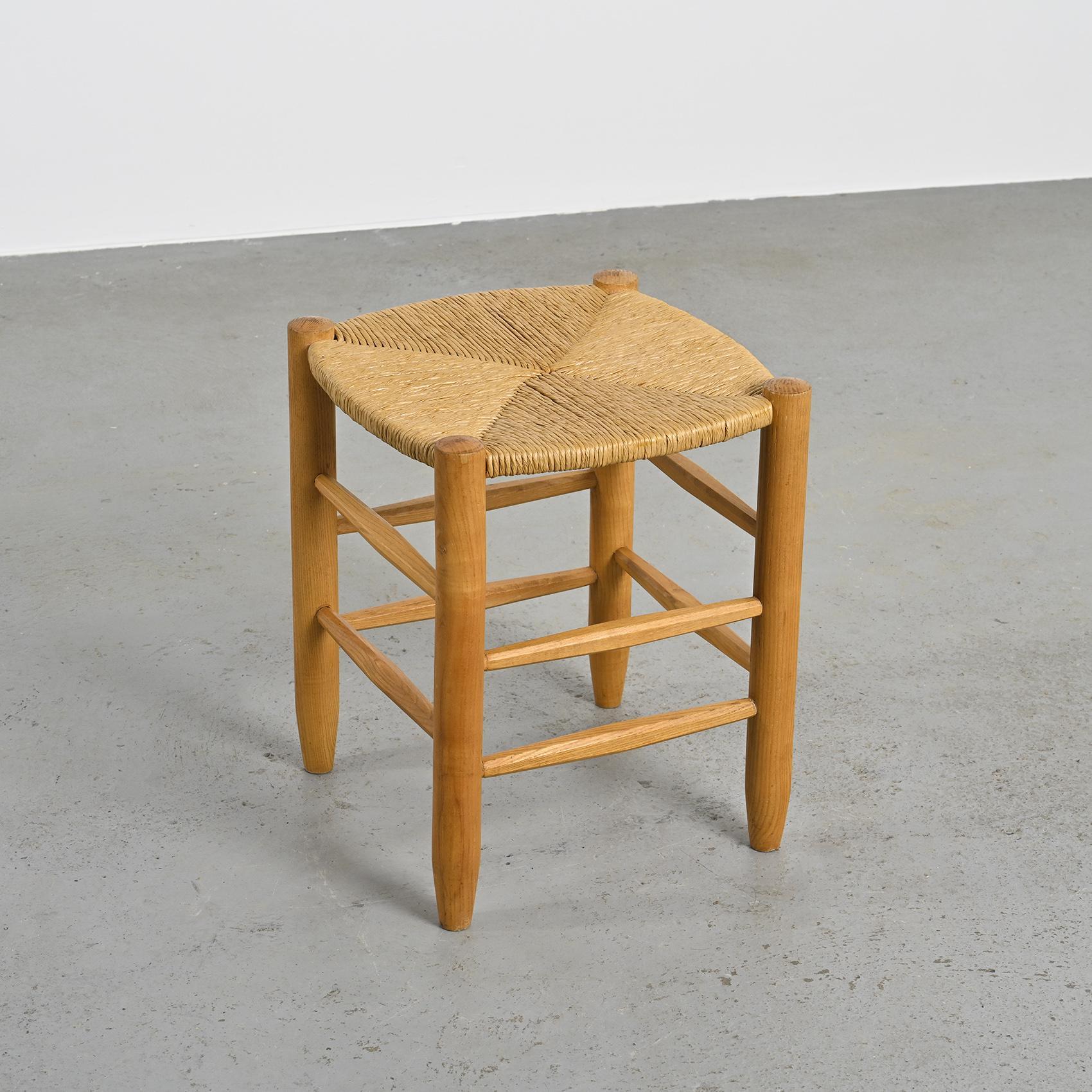 Taburetes Bauche de Charlotte Perriand para Steph Simon, hacia 1950, lote de 2 en venta 4