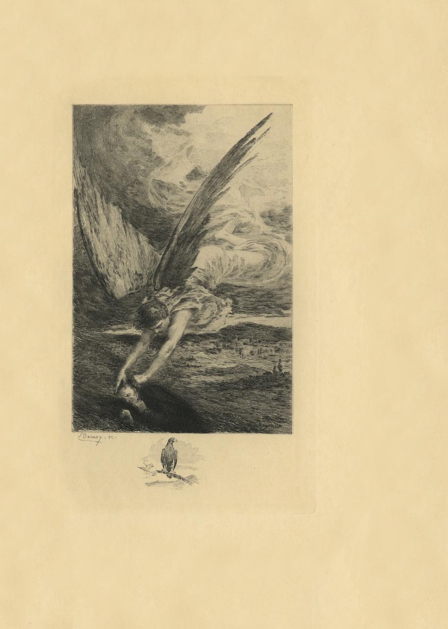 Baudelaires FLEURS DU MAL, wunderschön illustriert und mit Originalzeichnung. im Angebot 1