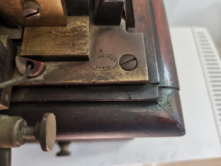 Baudot Multiple-Impression Telegraph, c. 1900 Manufactured by J ...