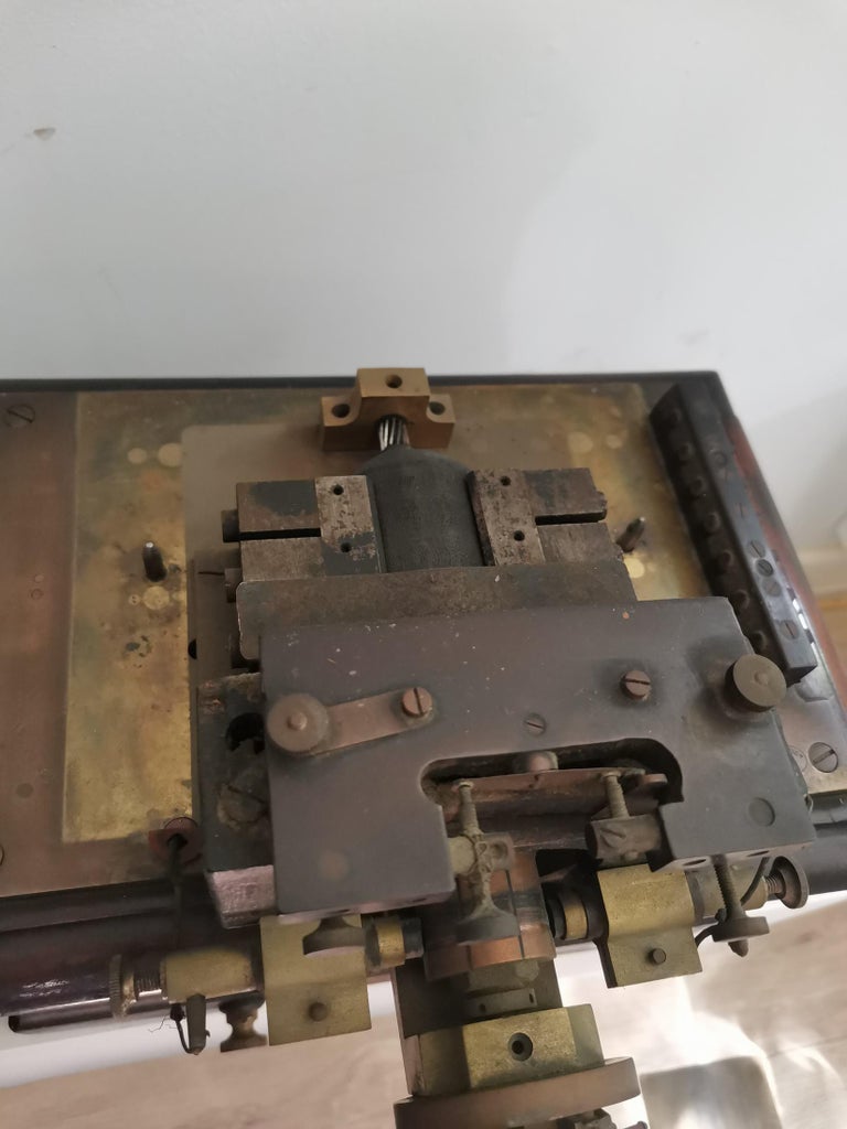 Baudot Multiple-Impression Telegraph, c. 1900 Manufactured by J ...