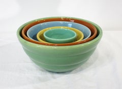 Bauer Big Ring Bowls California Pottery