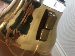 Bauer Brass and Lucite Asian Inspired Lamp