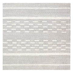 Bauer Collection Geometric Beige Black Handmade Wool by Rug Doris Leslie Blau