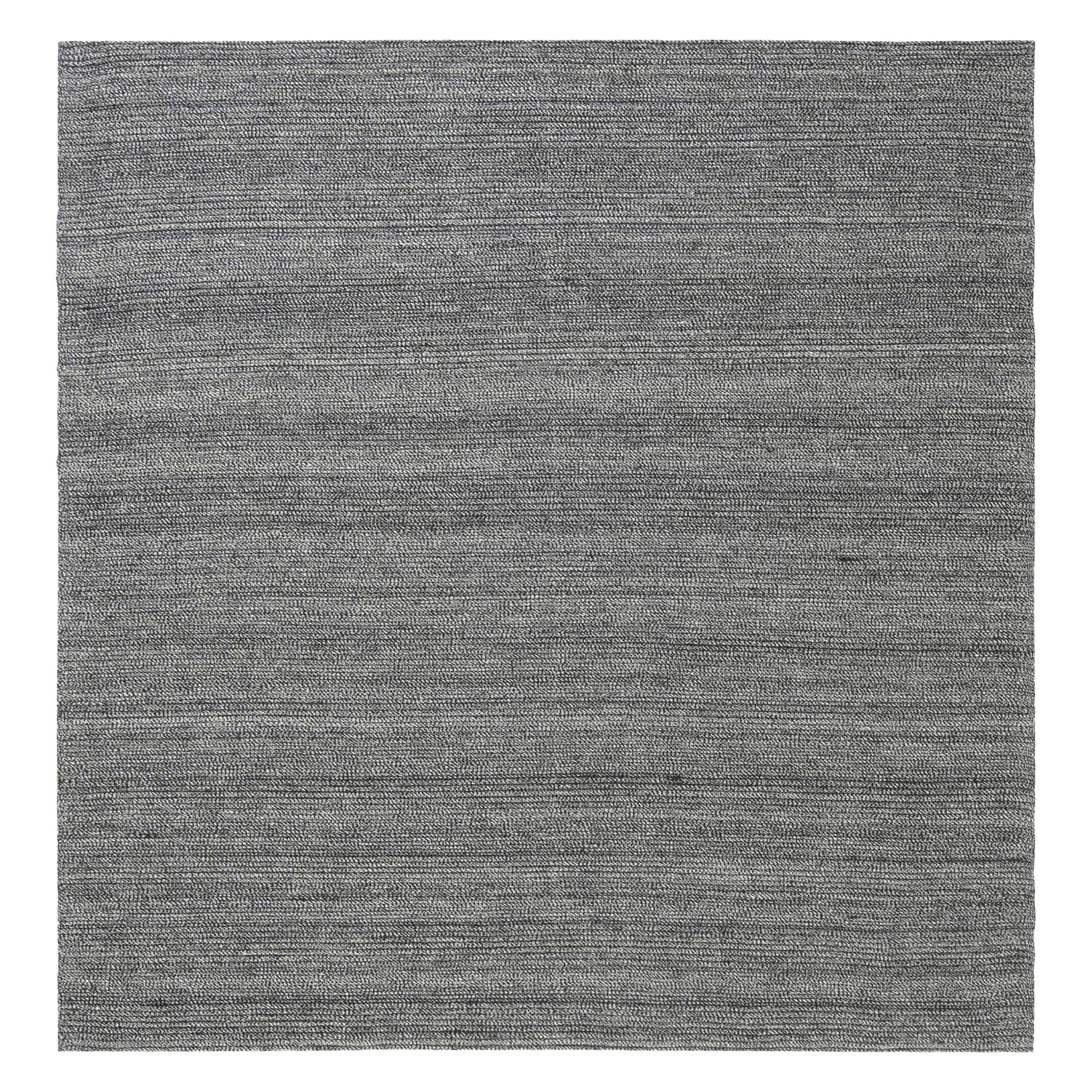 Bauer Collection Gray Handmade Wool Rug by Doris Leslie Blau For Sale