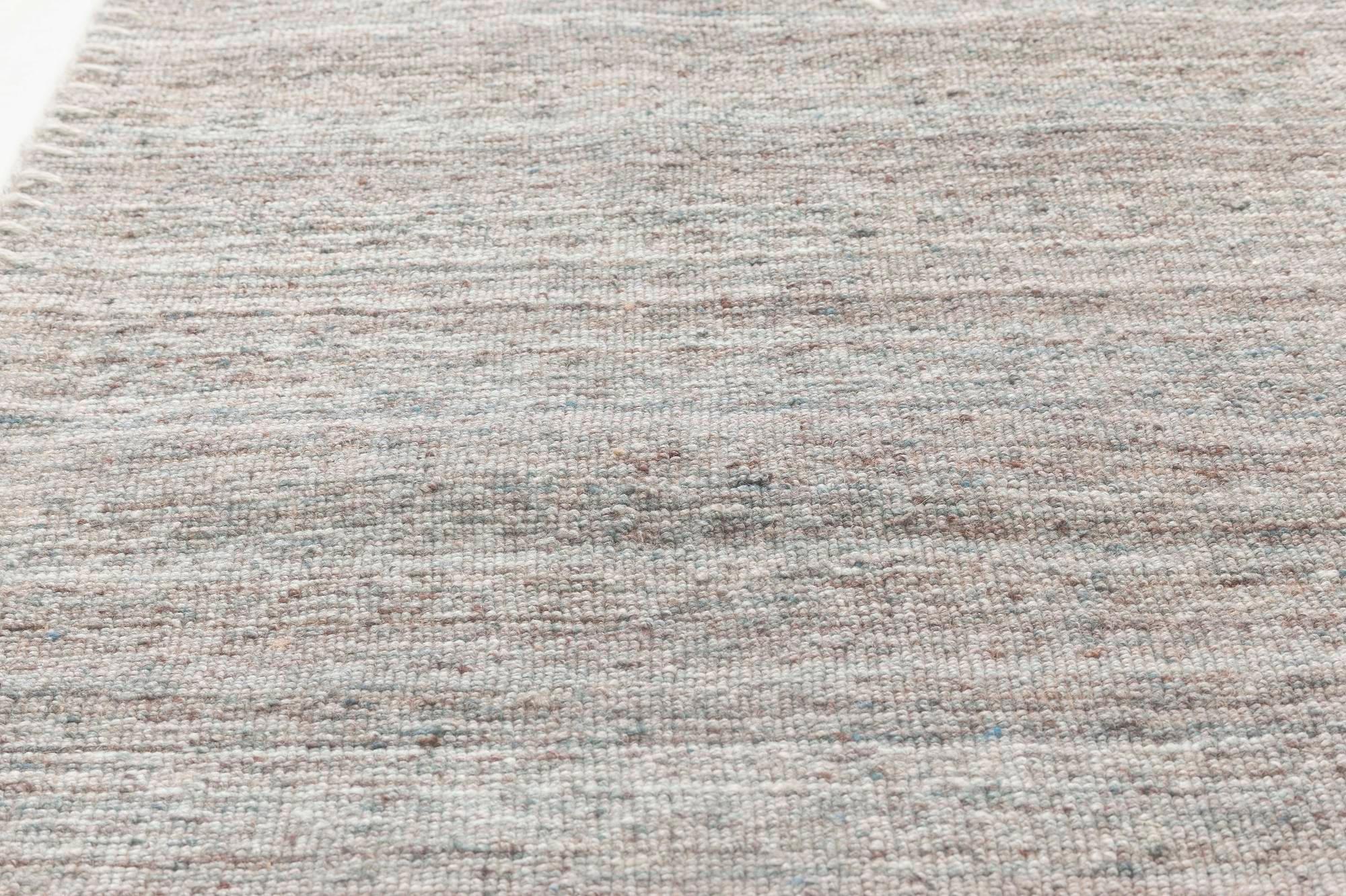 Bauer Collection Modern Grey Pattern-Less Rug by Doris Leslie Blau Indio en venta