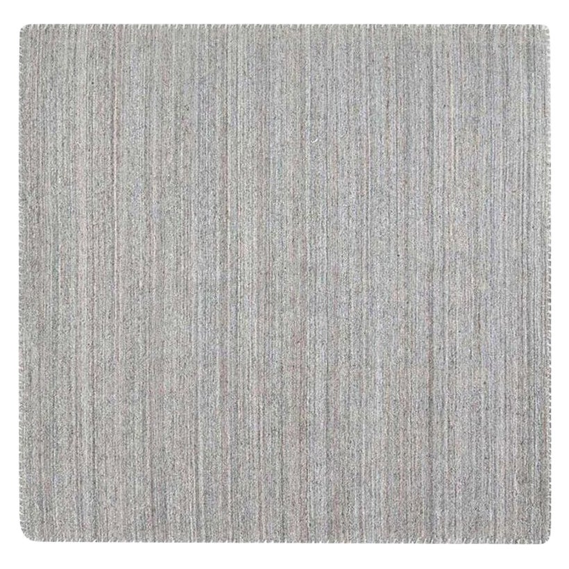 Bauer Collection Modern Grey Pattern-Less Rug by Doris Leslie Blau