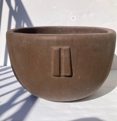Bauer early "Indian " planter /pottery/ garden Pot.