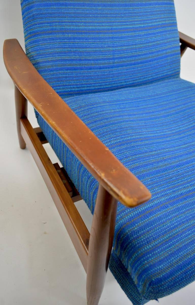 Mid-Century Modern Baughman for James Inc. Recliner Lounge Chair