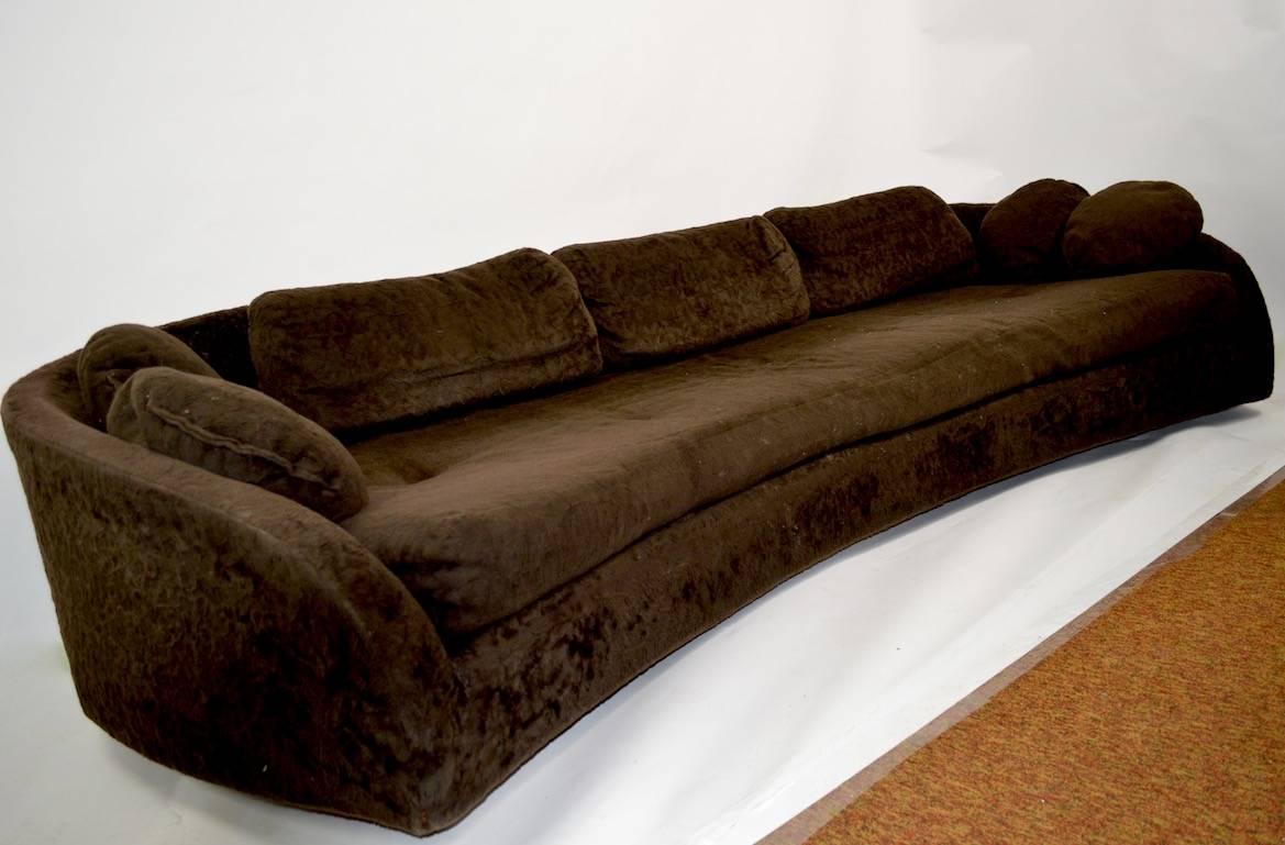 Mid-Century Modern Baughman for Lane Extra Long Sofa