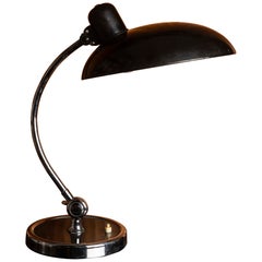 Bauhaus Adjustable bauhaus Lamp in Black and Chrome, Mid-20th Century