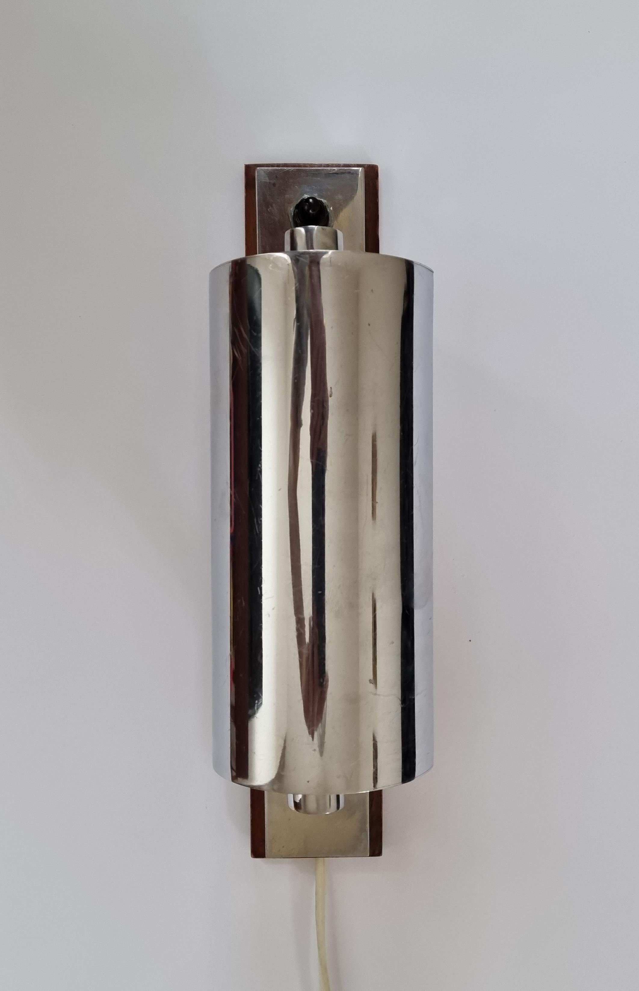 Bauhaus Adjustable Wall Lamp, Functionalism, 1930s For Sale 5