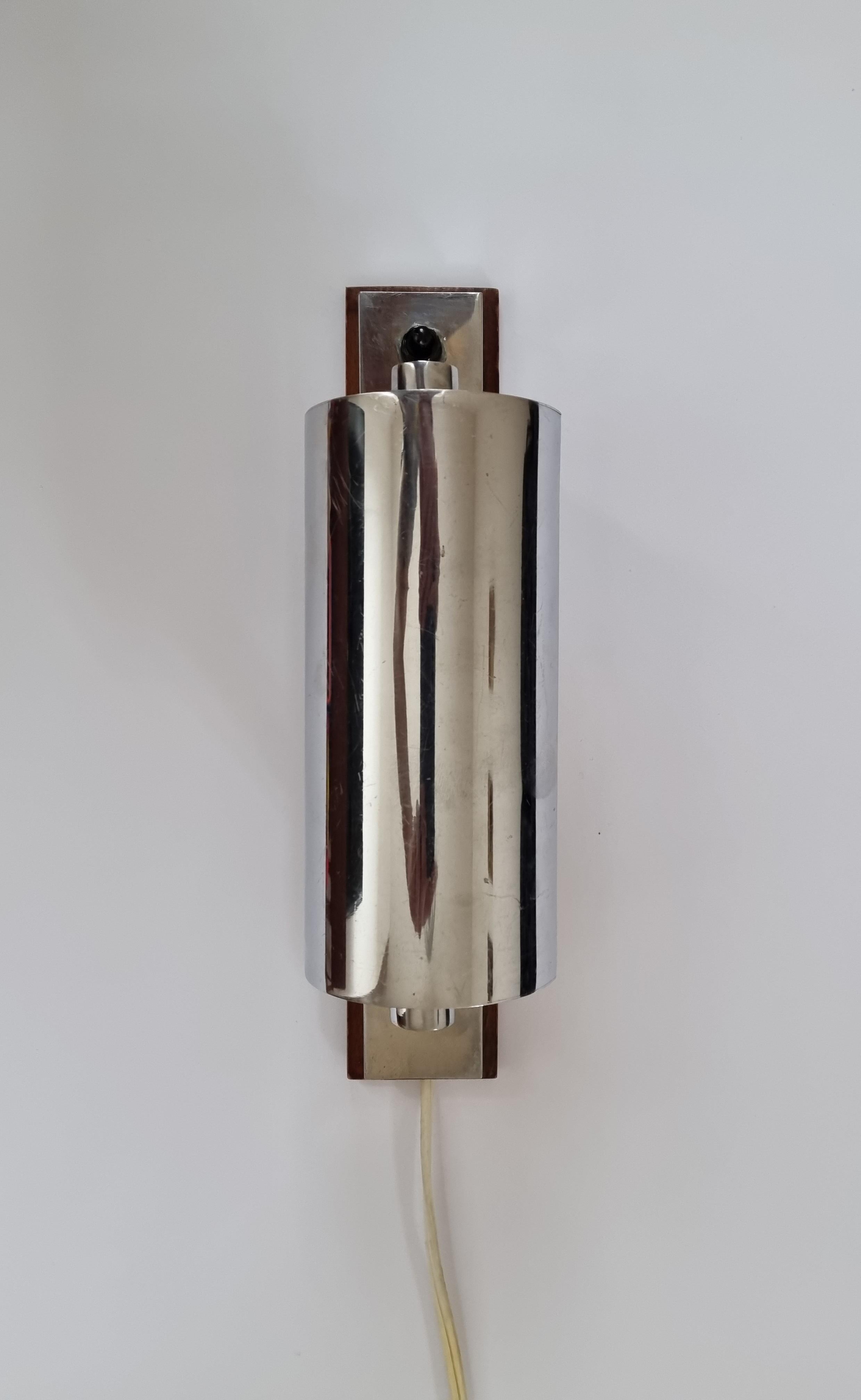 Bauhaus Adjustable Wall Lamp, Functionalism, 1930s 6