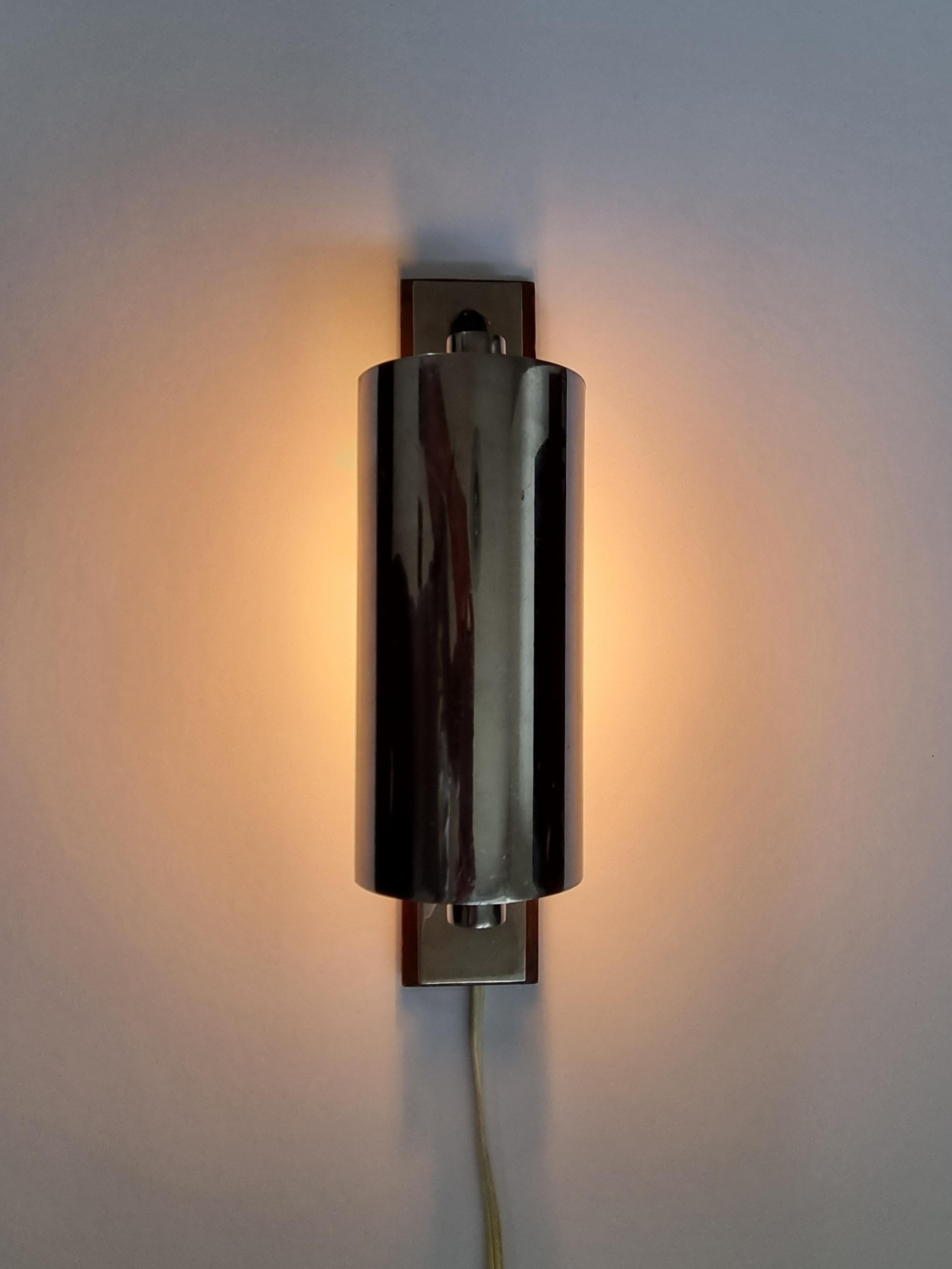 Bauhaus Adjustable Wall Lamp, Functionalism, 1930s For Sale 9