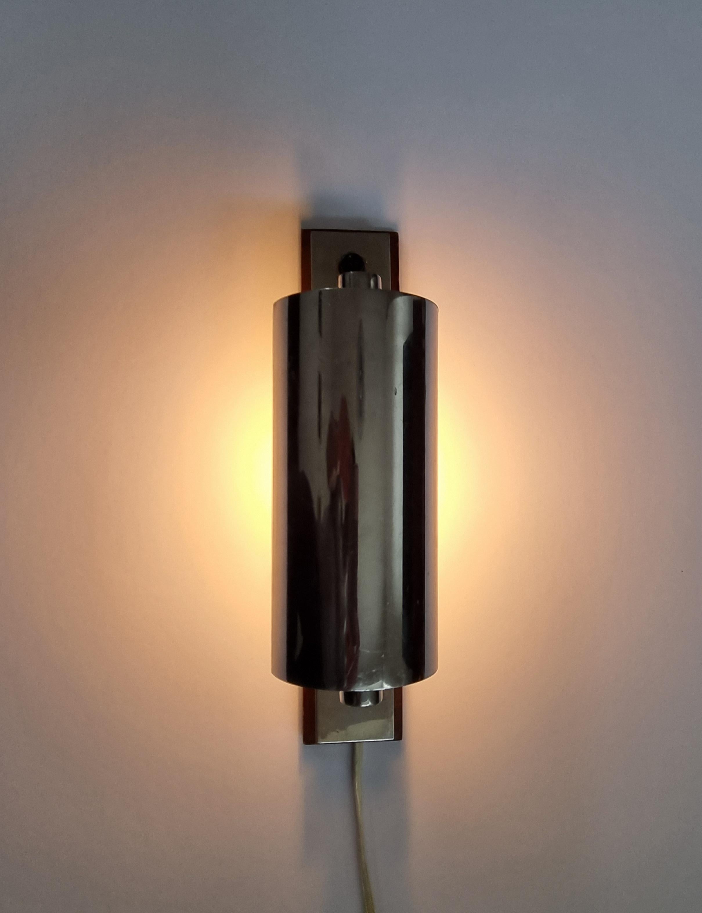 Bauhaus Adjustable Wall Lamp, Functionalism, 1930s For Sale 11