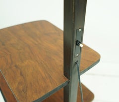 Bauhaus Arch Lamp with Slay Table 1930s