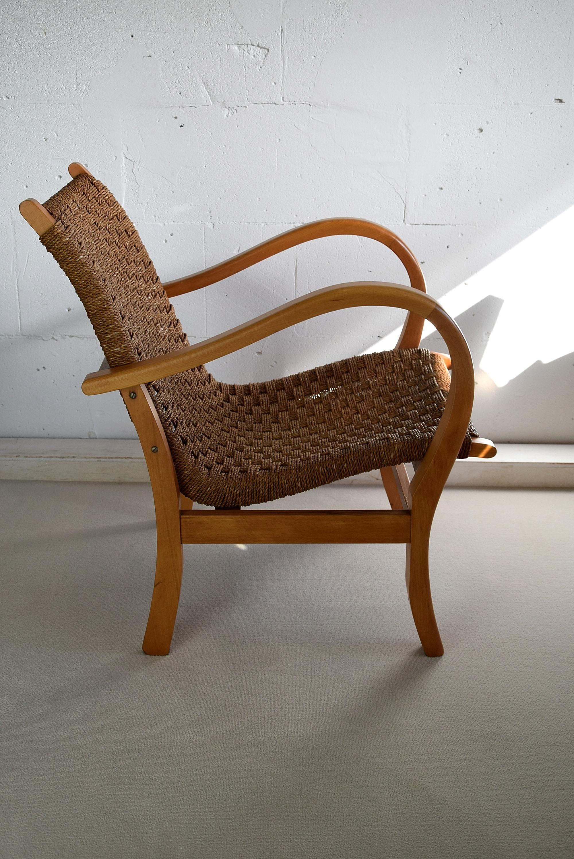 Bauhaus Armchair by Erich Dieckmann, 1925 For Sale 1