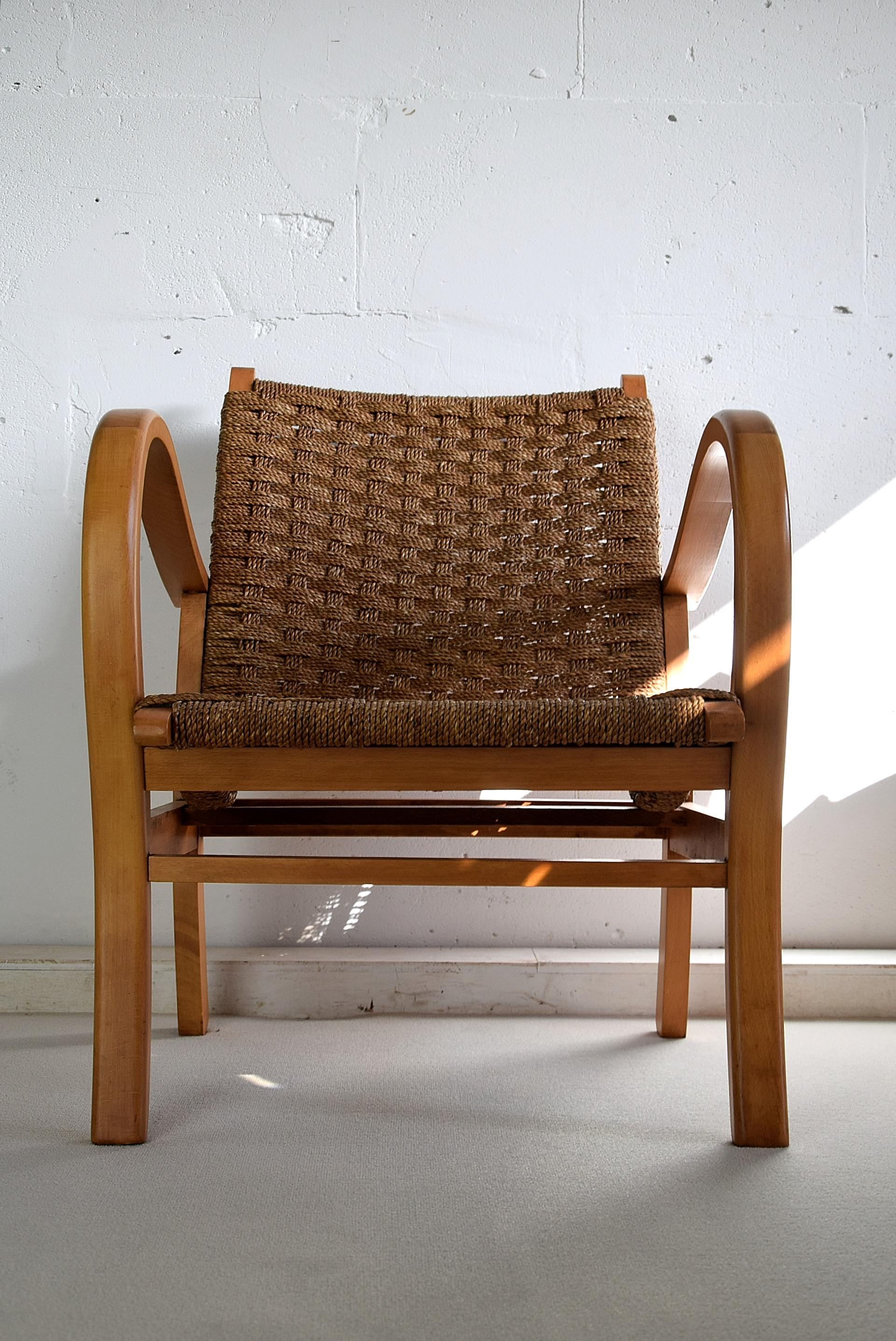 Bauhaus Armchair by Erich Dieckmann, 1925 In Good Condition For Sale In Weesp, NL