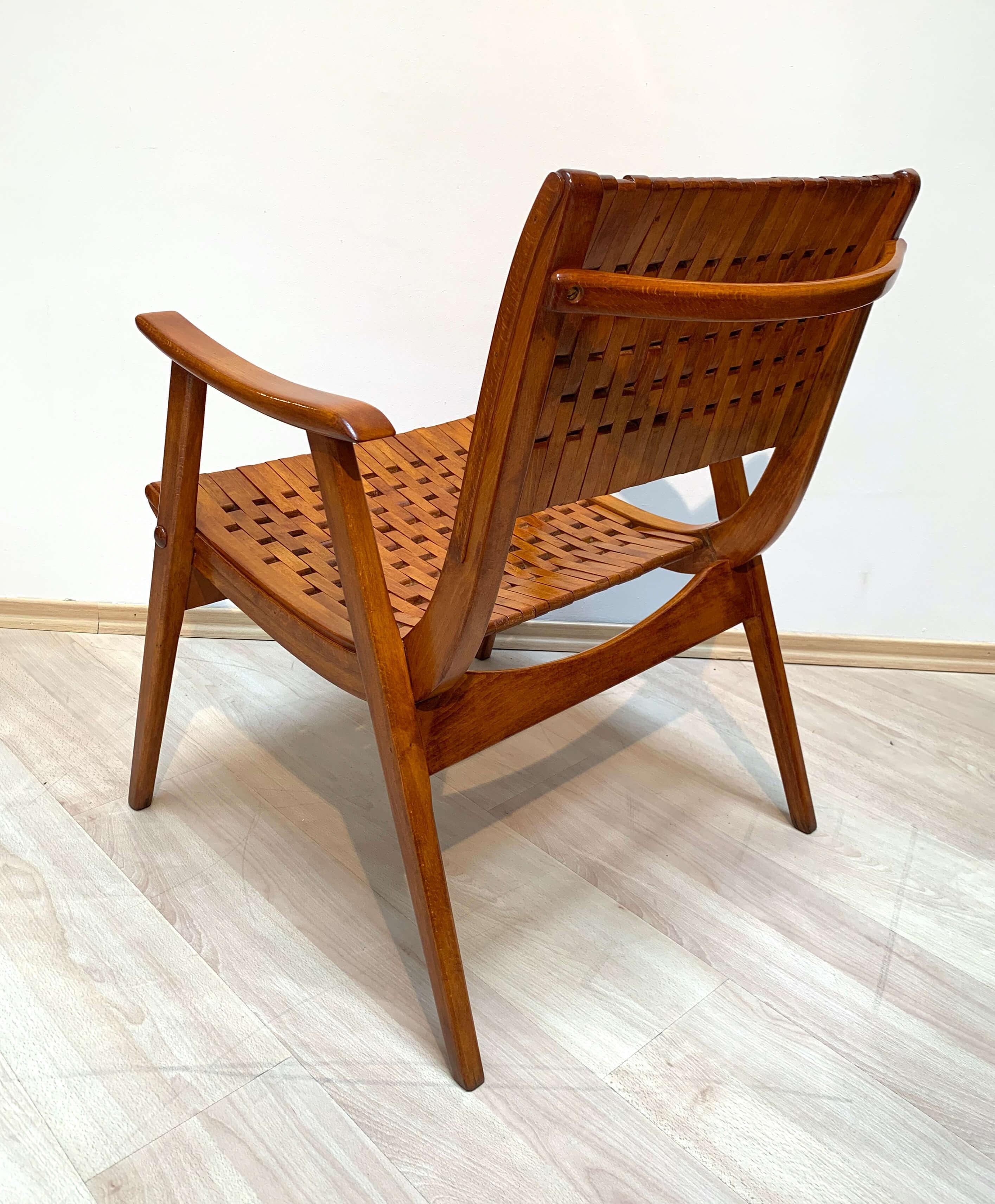 Bauhaus Armchair by Erich Diekmann for Gelenka, Germany, circa 1930-50s 2