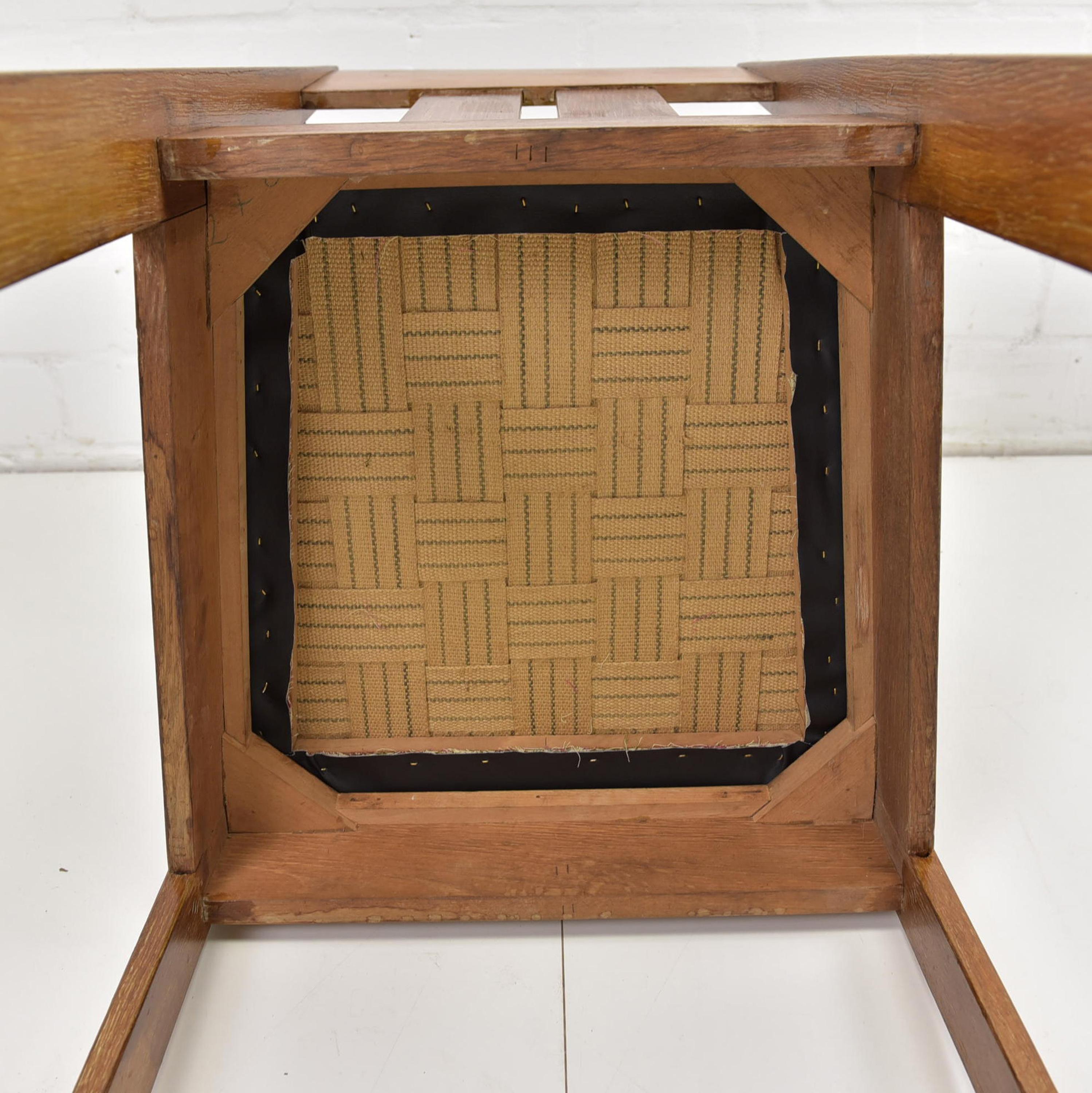 Bauhaus Armchair Desk Chair in Oak, 1930 For Sale 5