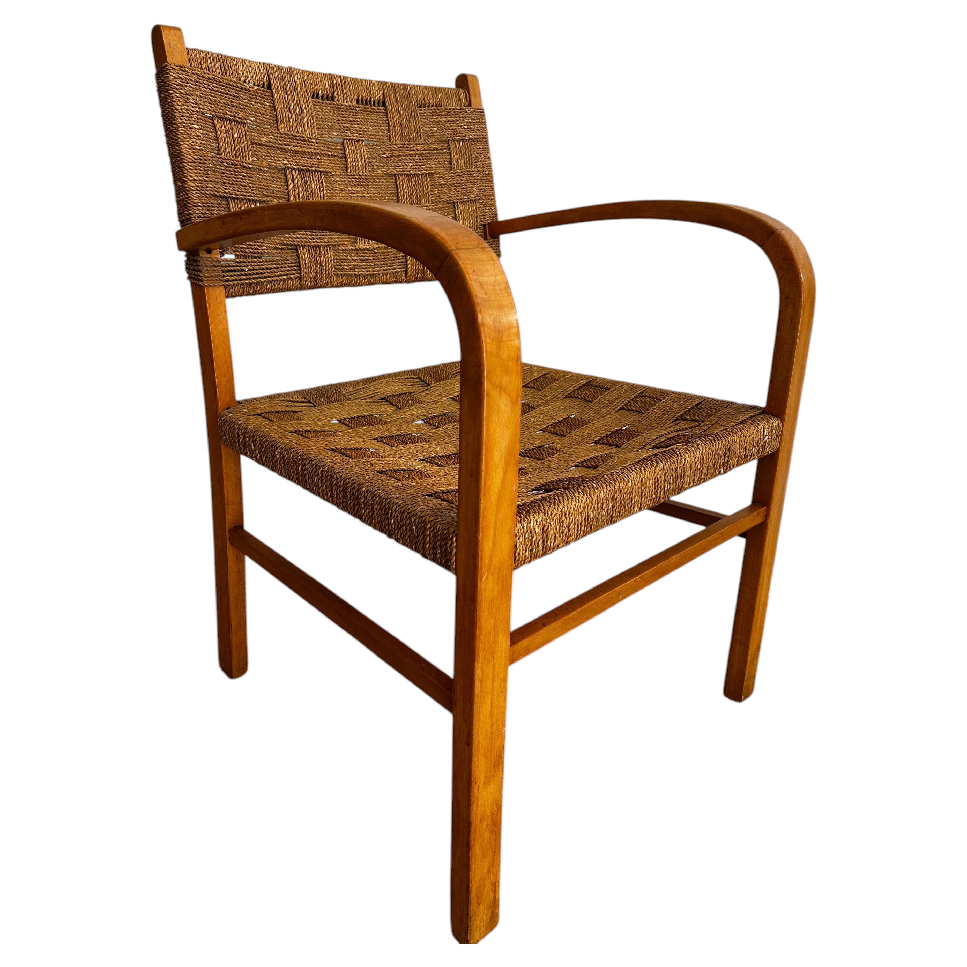 Bauhaus Armchair In The Style Of Erich Dieckmann, Germany 1950's