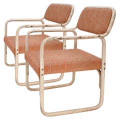 Bauhaus-Sesselpaar aus Bugholz, Modell A 60F von Thonet-Mundus, Österreich, 1929