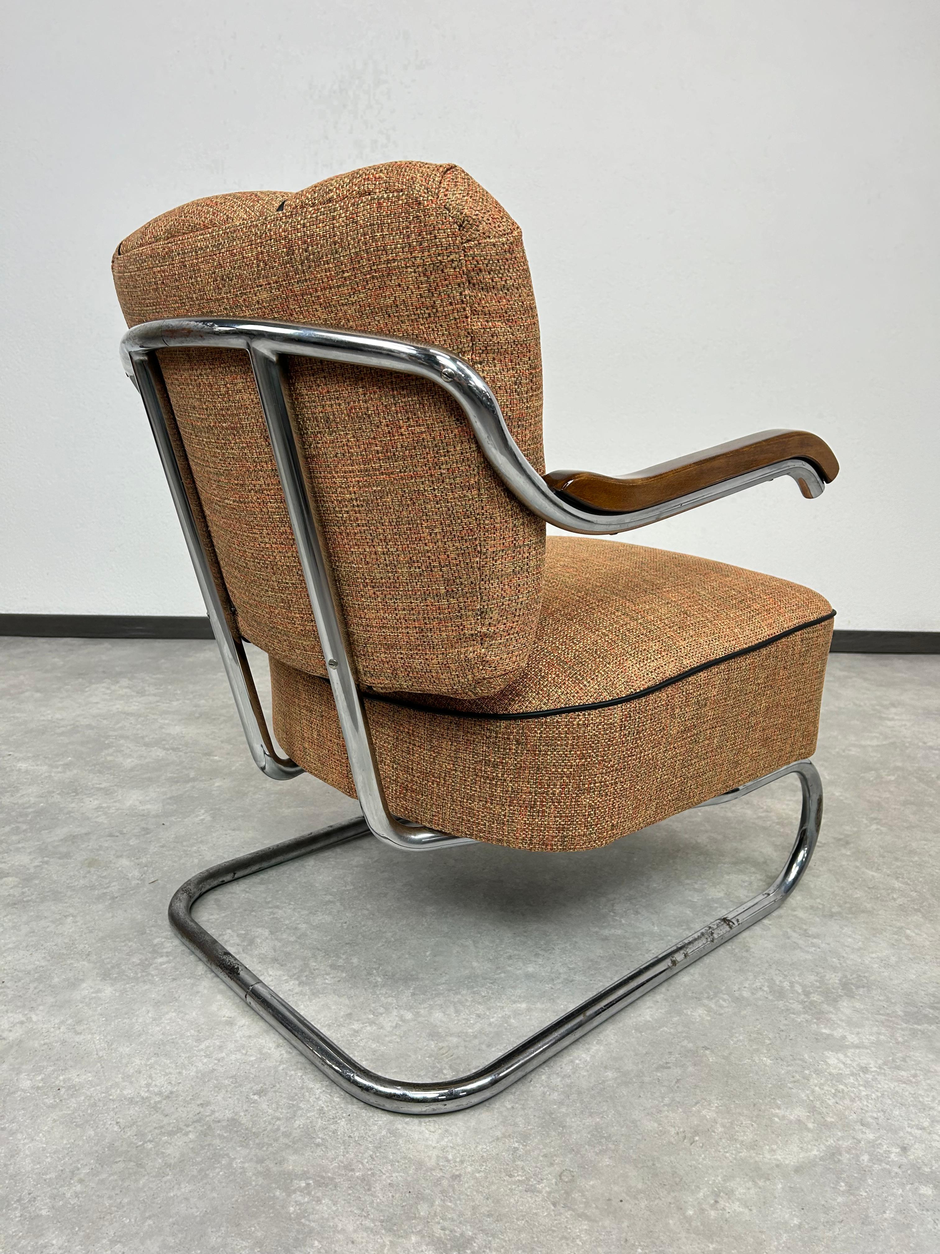Fauteuils Bauhaus de fa Hynek Gottwald en vente 7