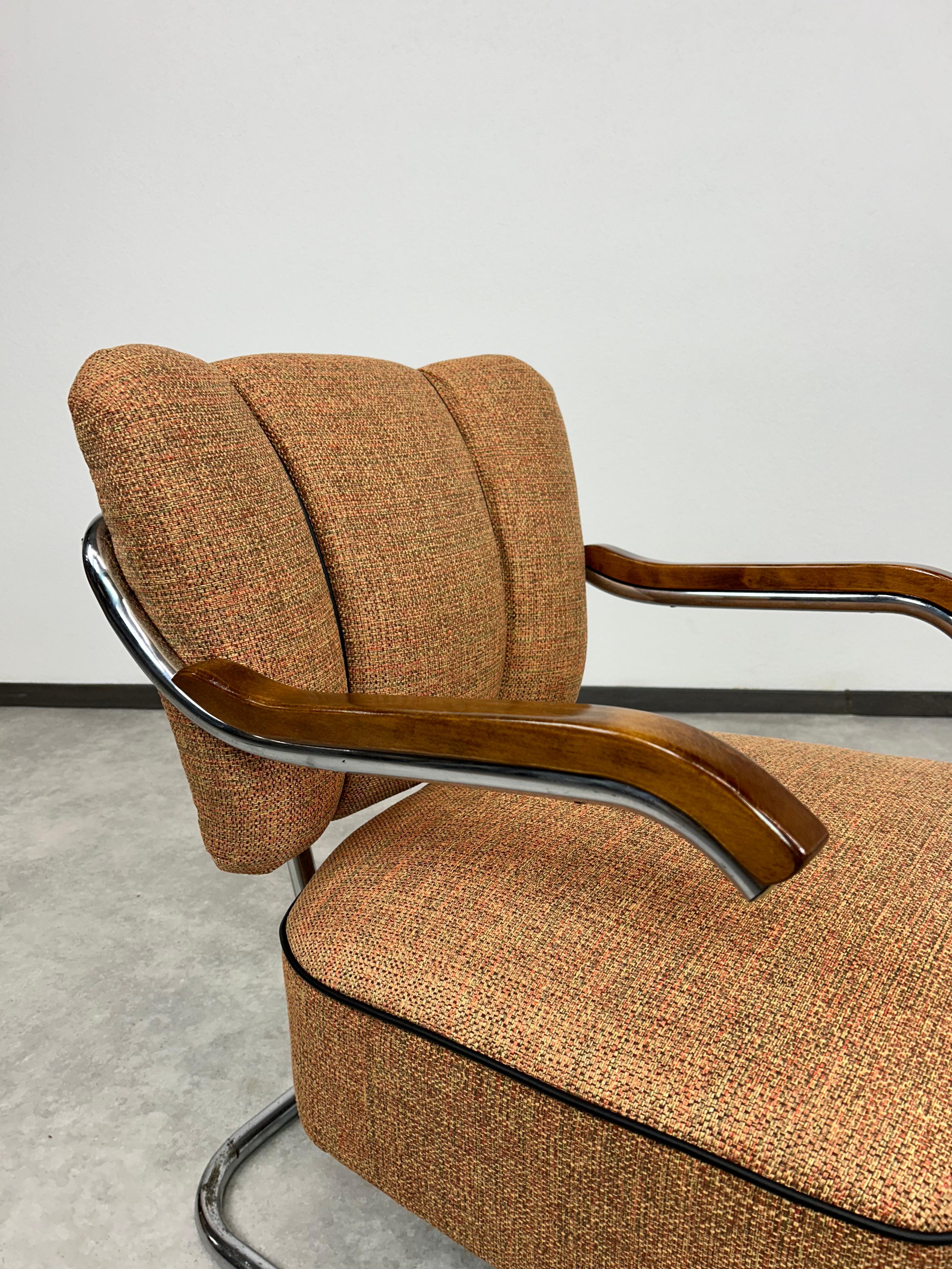 Milieu du XXe siècle Fauteuils Bauhaus de fa Hynek Gottwald en vente