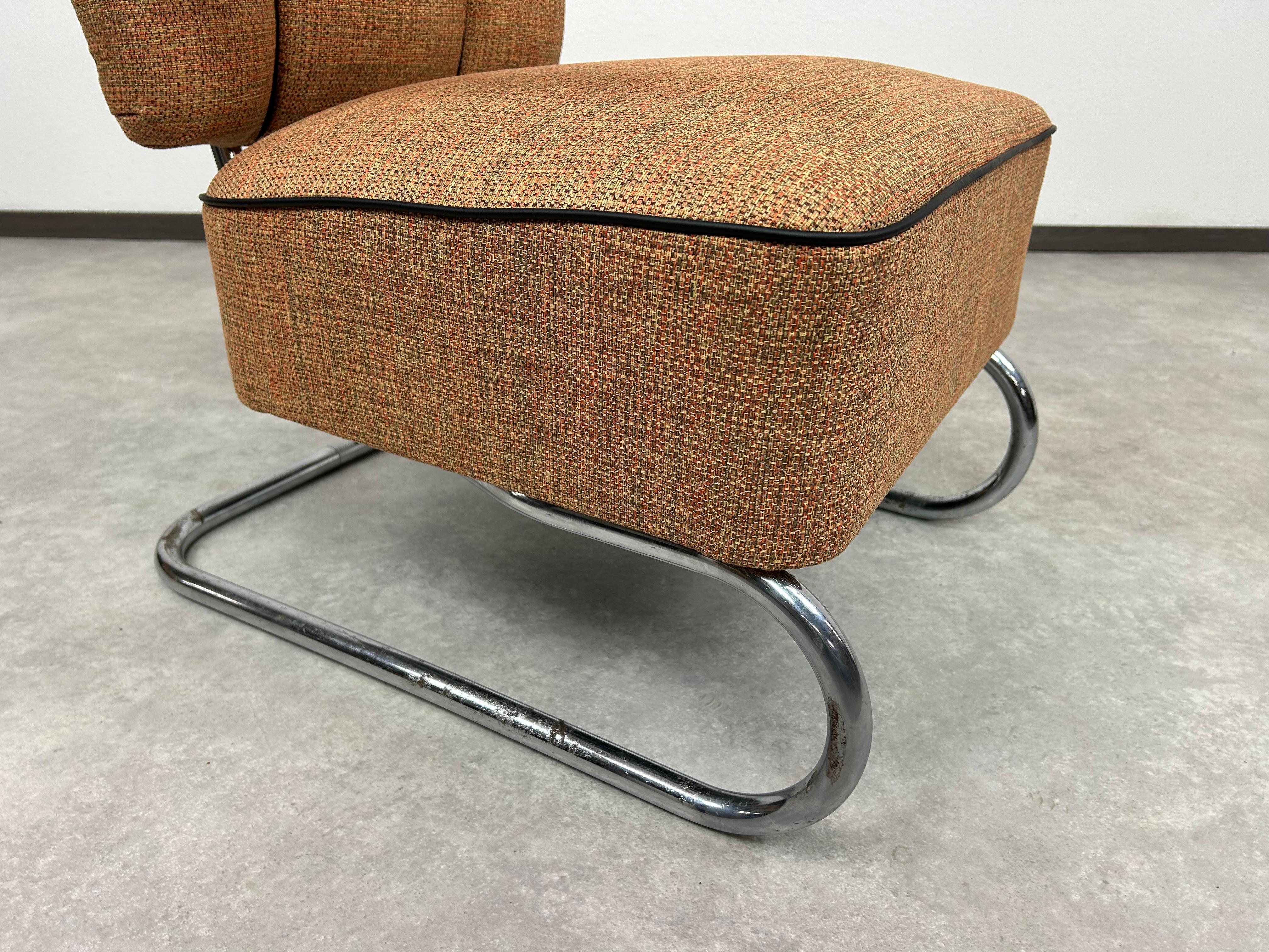 Tissu Fauteuils Bauhaus de fa Hynek Gottwald en vente