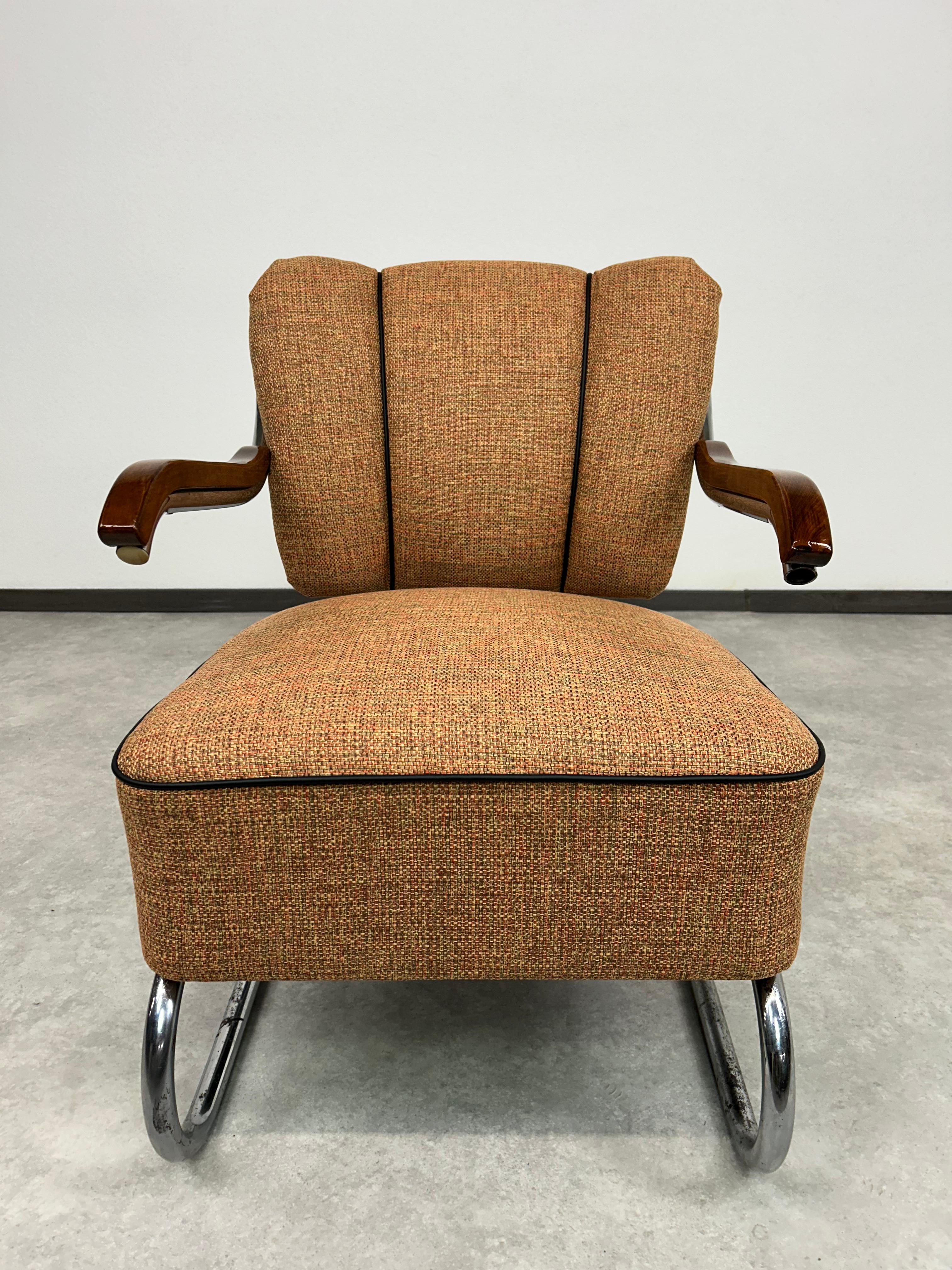 Fauteuils Bauhaus de fa Hynek Gottwald en vente 3