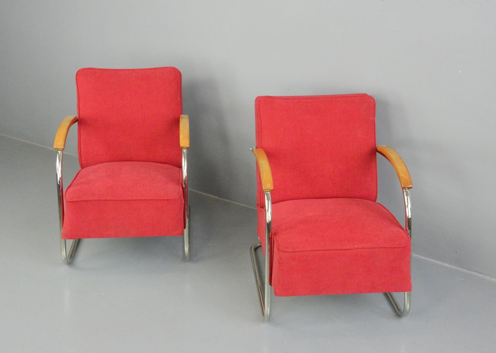 Bauhaus-Sessel von Mucke Melder, um 1930 im Angebot 4