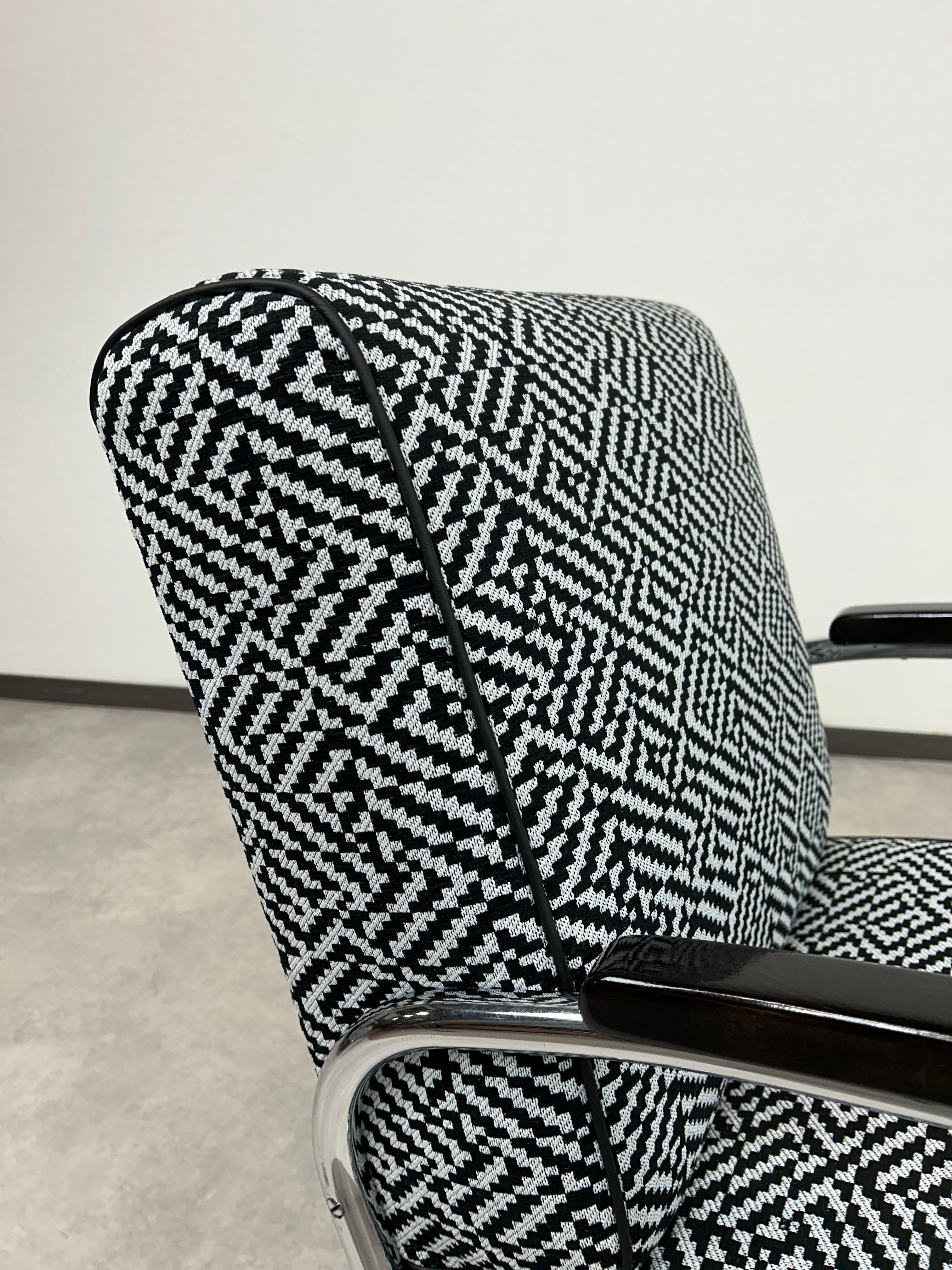 Fauteuils Bauhaus Fa Slezák Fn 24 / Thonet S 411 en vente 1