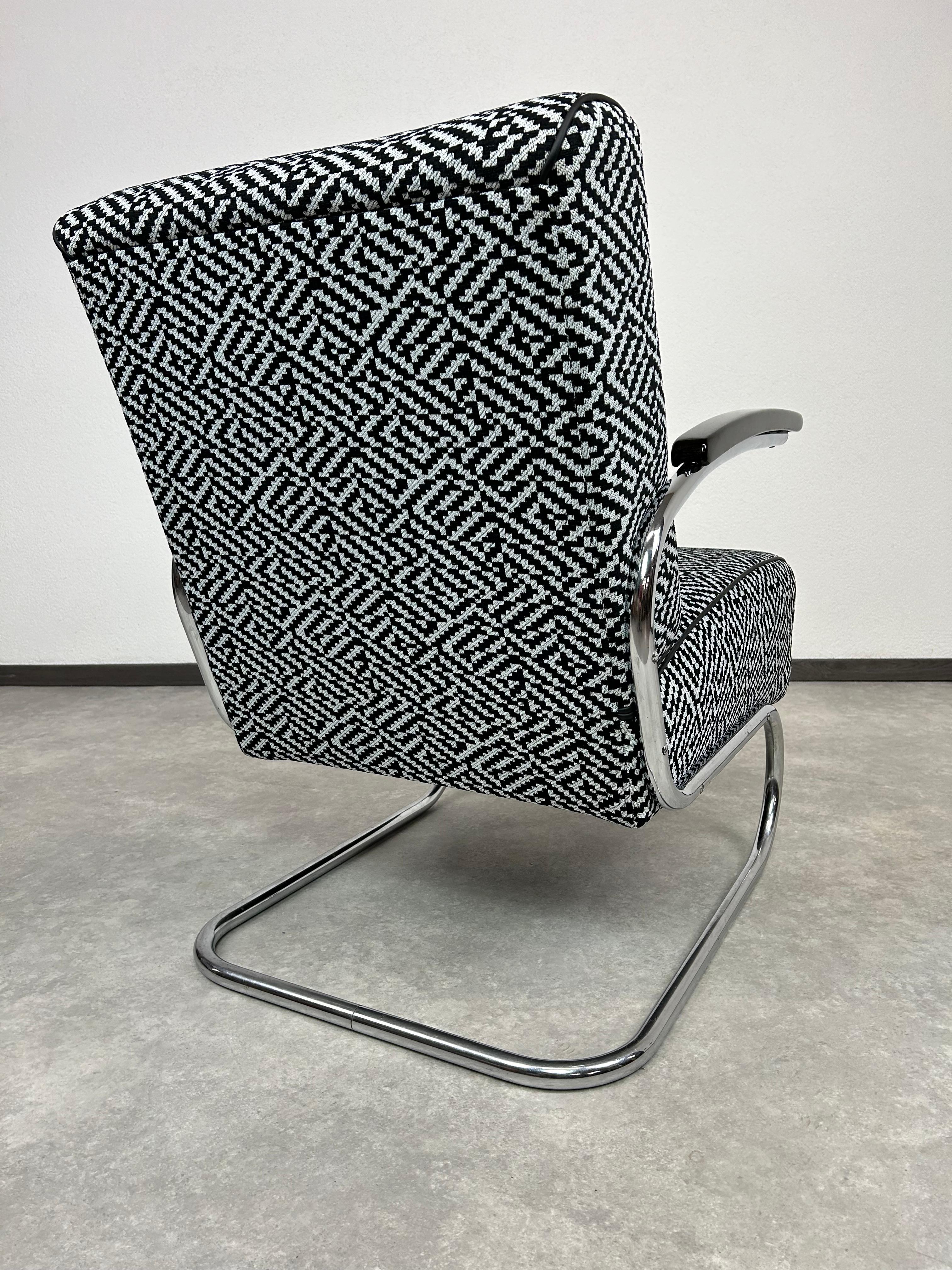 Fauteuils Bauhaus Fa Slezák Fn 24 / Thonet S 411 en vente 2