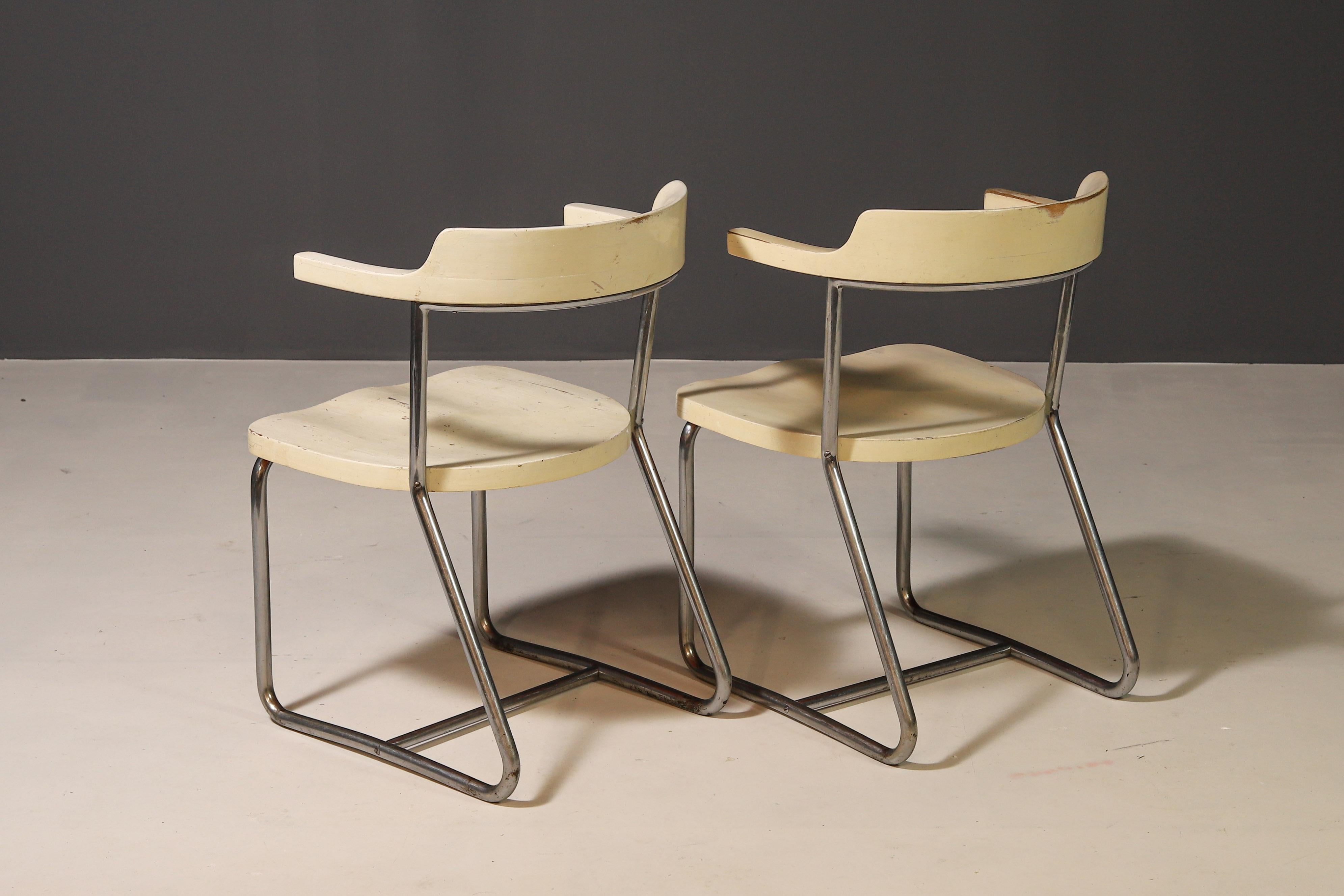 Sillones Bauhaus Modelo K 16 de Robert Slezák, años 30 siglo XX en venta