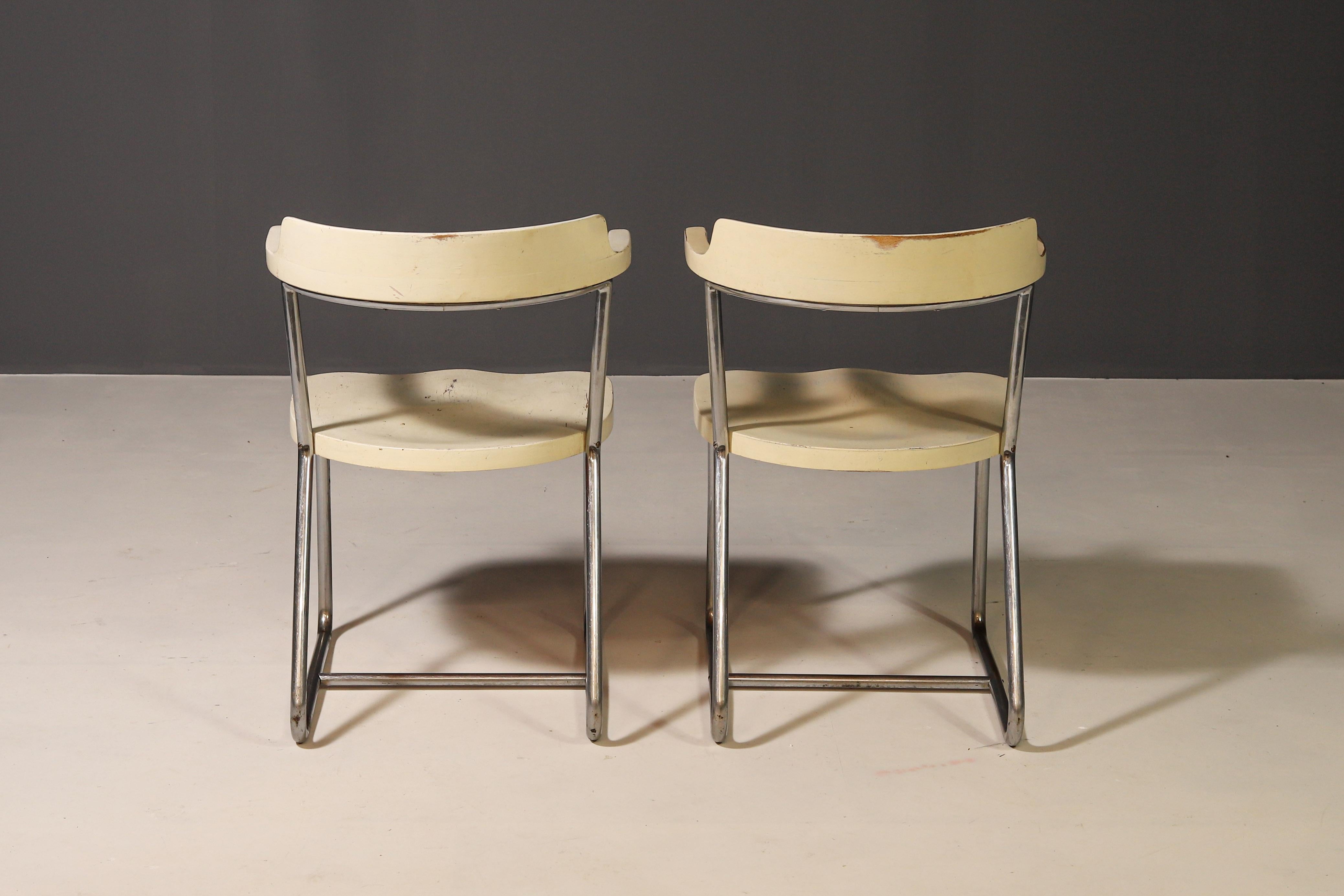 Sillones Bauhaus Modelo K 16 de Robert Slezák, años 30 Madera en venta