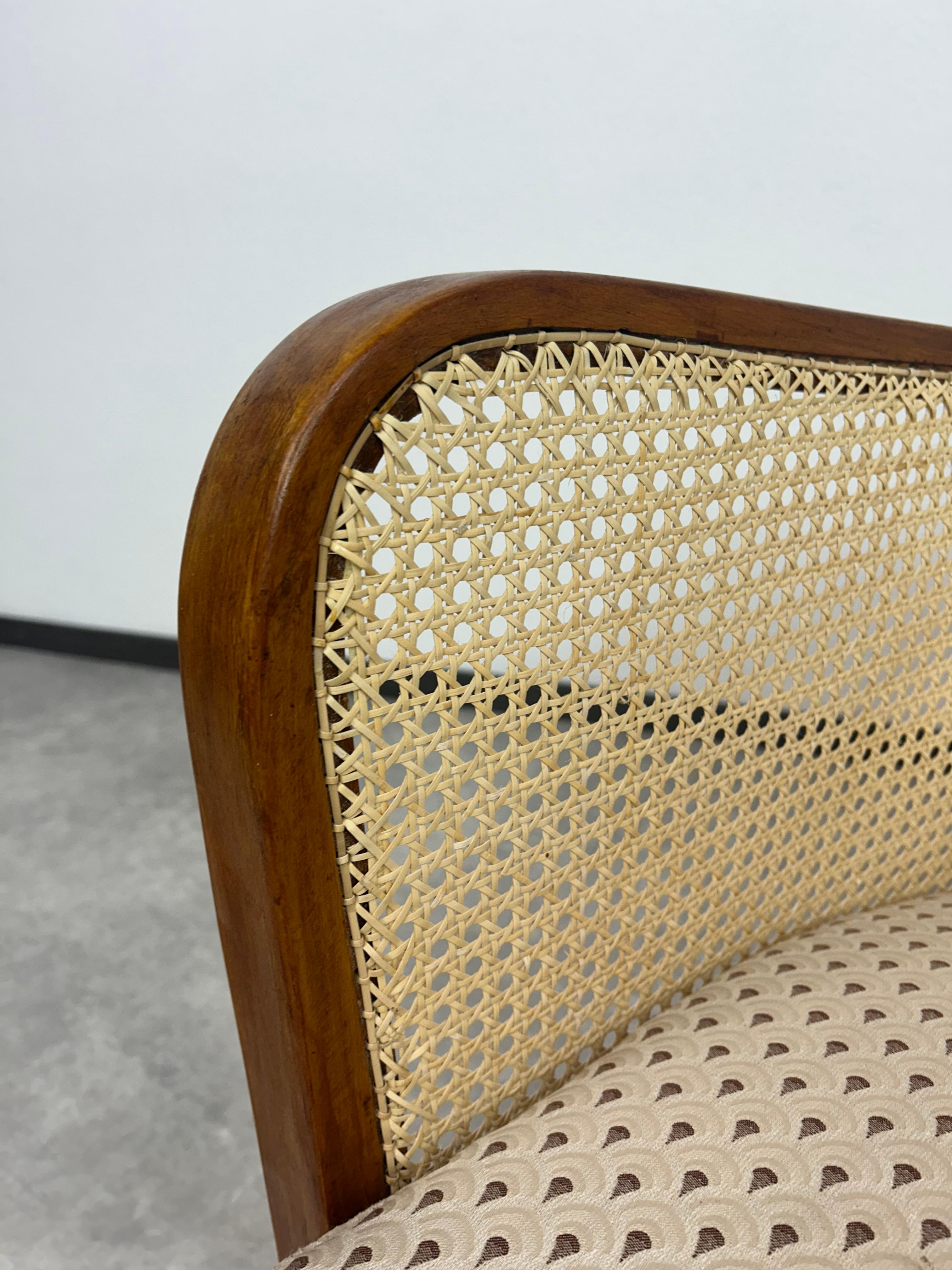 Bauhaus art deco amrchairs by Lajos Kozma for Thonet Mundus For Sale 3