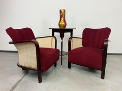 Poltrone Bauhaus art déco di Lajos Kozma per Thonet-Mundus