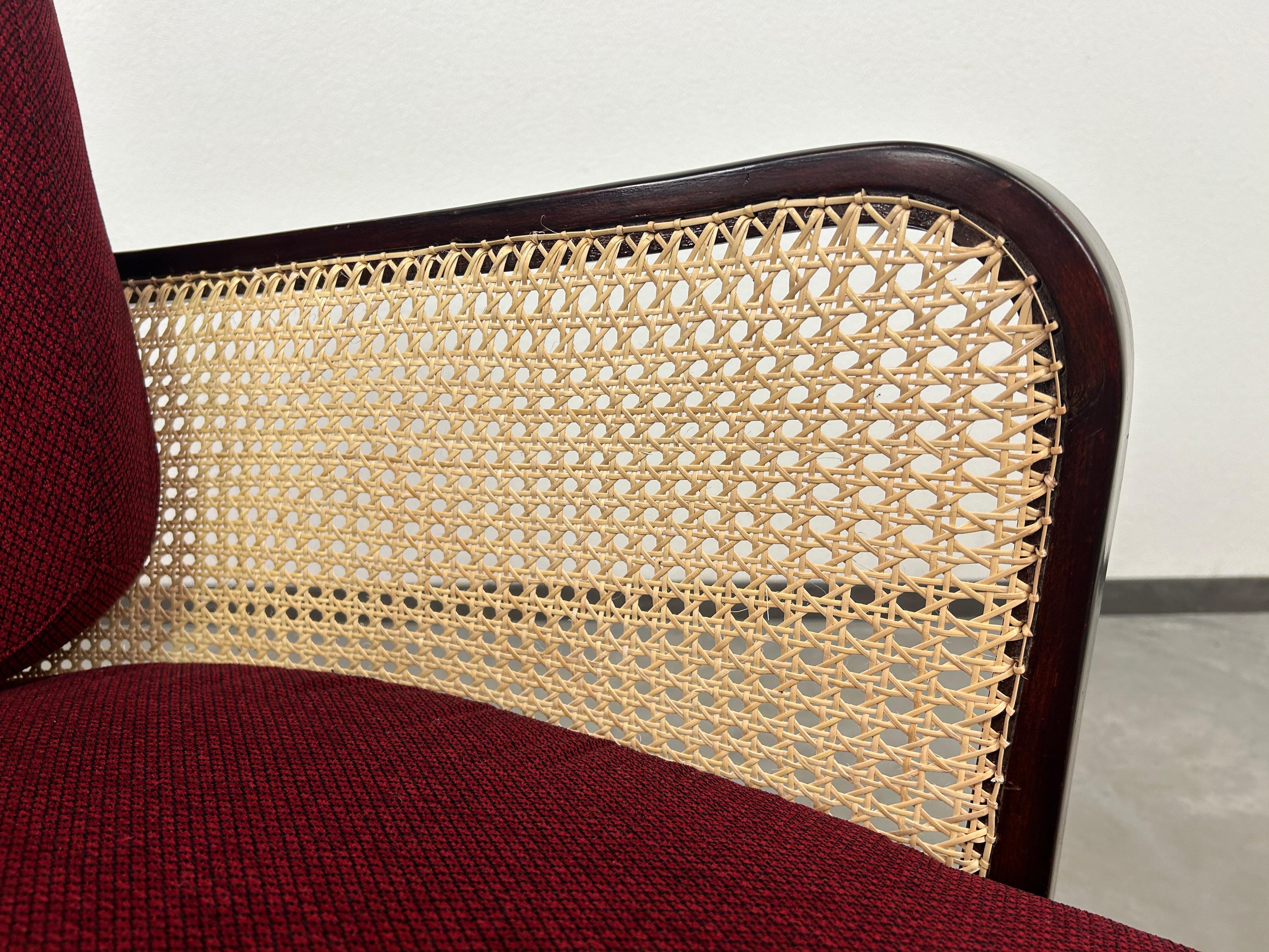 Bauhaus art deco amrchairs by Lajos Kozma for Thonet Mundus In Excellent Condition For Sale In Banská Štiavnica, SK