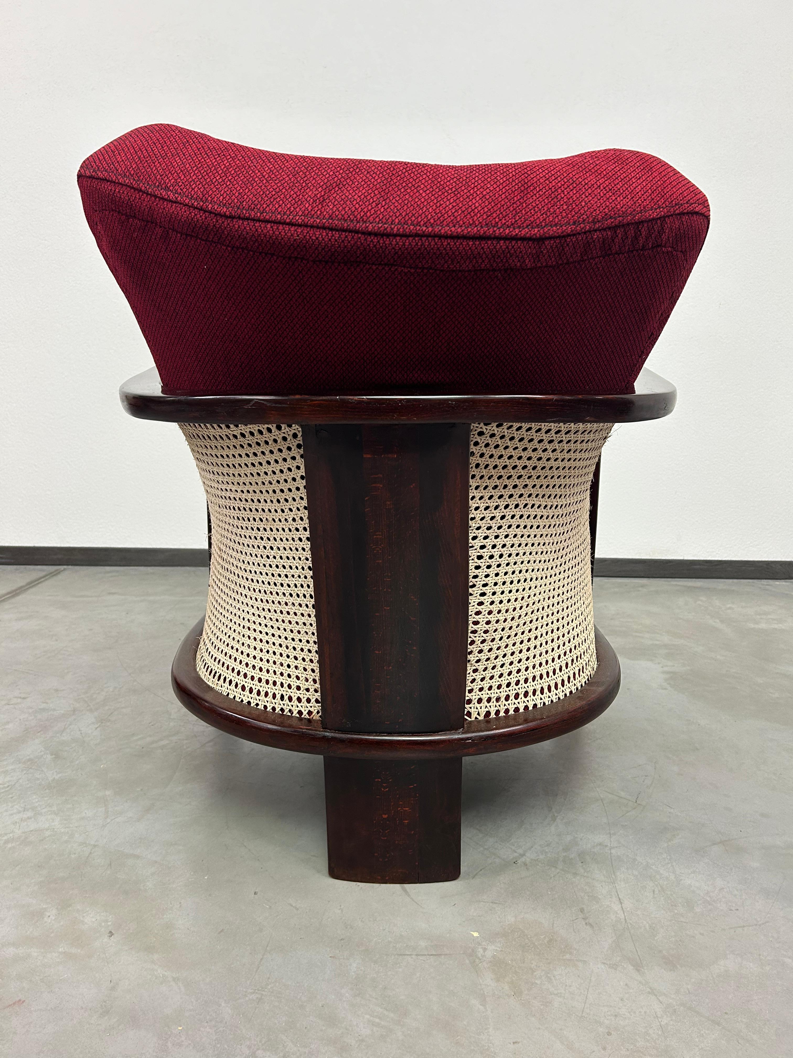 Bauhaus art deco amrchairs by Lajos Kozma for Thonet Mundus For Sale 2