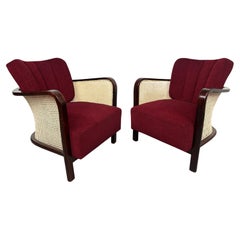 Poltrone Bauhaus art déco di Lajos Kozma per Thonet-Mundus